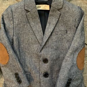 H&M Toddler Elbow patch Cotton Blazer
